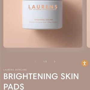 Brightening Skin Pads - Cream